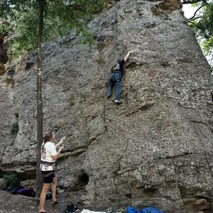 Another community outdoor climb!
