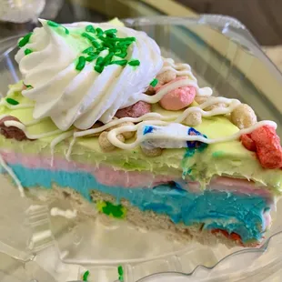 Lucky charms  cheese cake