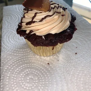 The peanut butter cupcake