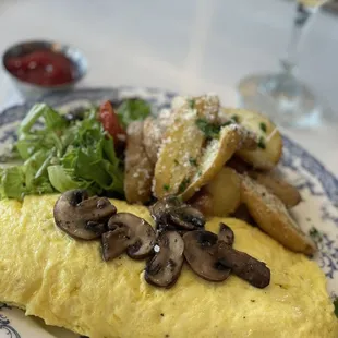 Truffle omelette!