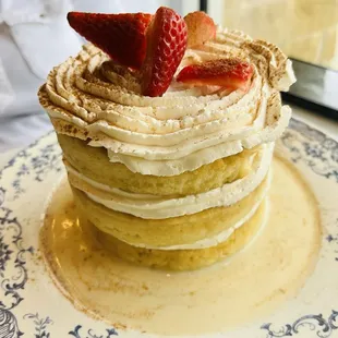 Pancakes cute presentation