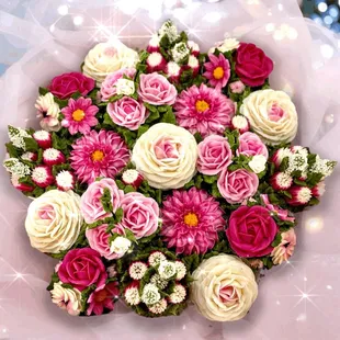 Cupcake bouquet (19 cupcakes)