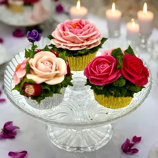 Flower Cupcakes