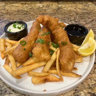 Fish and chips on St. Patrick&apos;s Day
