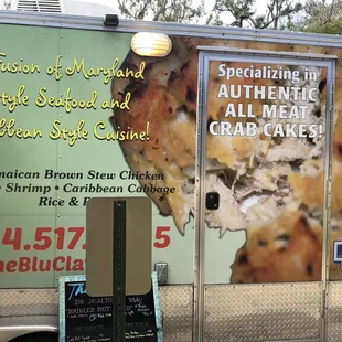 the side of a food truck