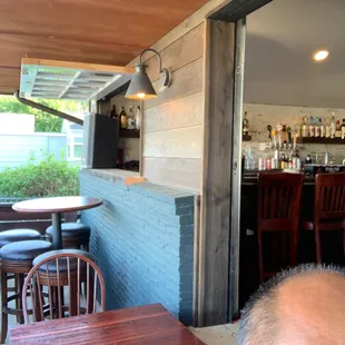 a man sitting at a bar