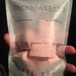 Red pop marshmallows- amazing!!