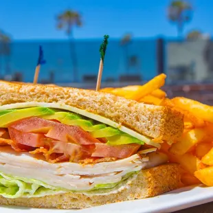 $6 Lunch Combos: Turkey Sandwich with Fries