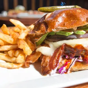 Chipotle Burger with Fries