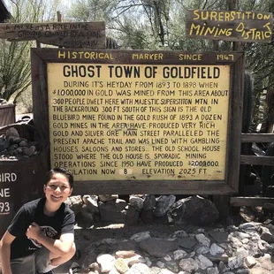 Historic stories on the property.