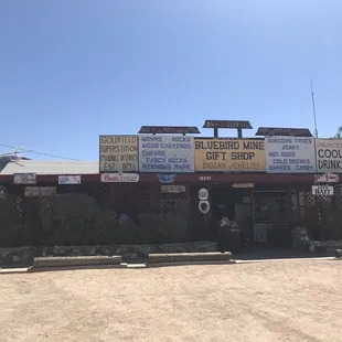We pulled over to check out the beef jerky. What a fantastic piece of history.
