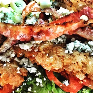 Buffalo Fried Chicken Poboy