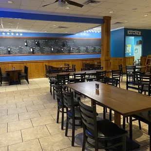 Nice and clean dining area