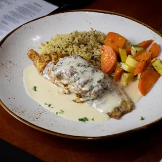 Crab Stuffed Drum