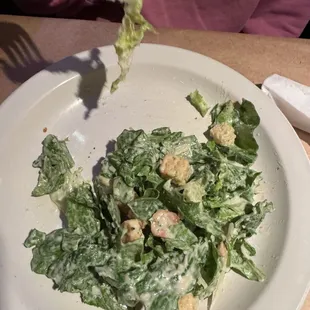 The Caesar salad is better than you&apos;d expect.