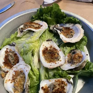 Half baked Oysters