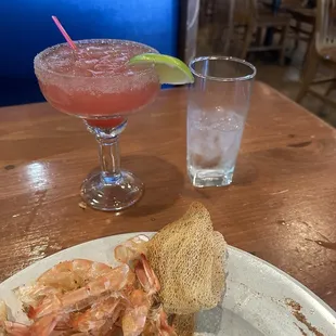 Watermelon mint margarita