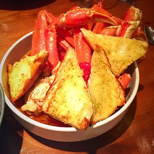 Drunken Snow Crab Legs