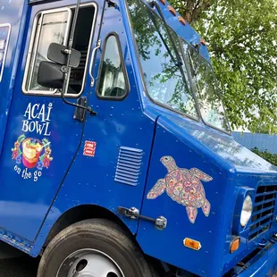 the side of a food truck