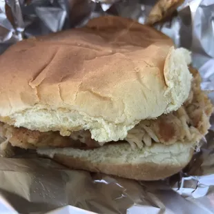 Crab Cake Sandwich
