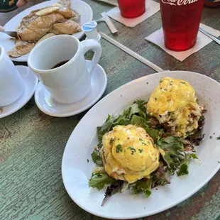 Fried Green Tomato and Crab