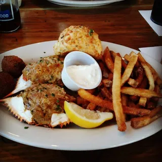 Stuffed Crab Platter