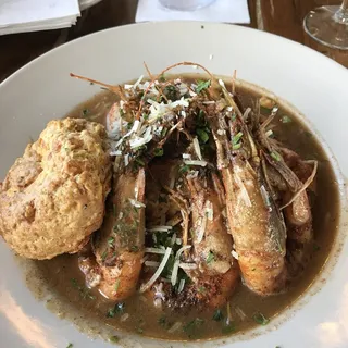 Basin BBQ Shrimp & Grits