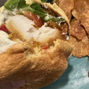 Fried cod sandwich! Shut up!