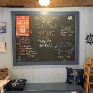 Local seafood restaurant