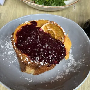 Pumpkin Stuffed French Toast