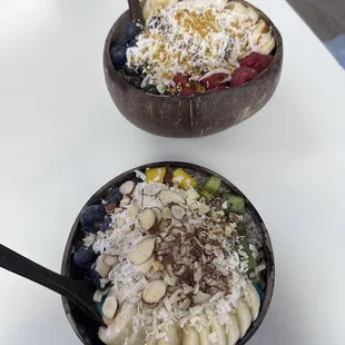 The Blue Dolphin Bowl - top pic Rainbow Bowl - bottom pic