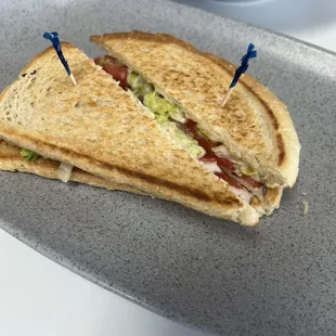 Turkey Bacon Ranch Sandwich