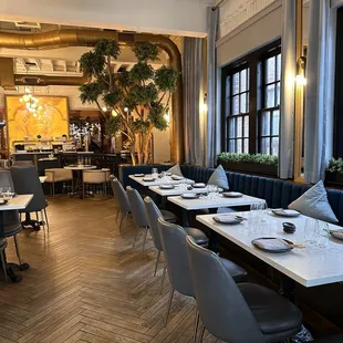 interior, sushi and sashimi