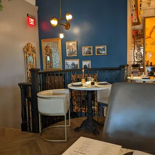 Upstairs area where the sushi bar is located