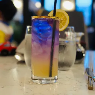 Blue Elephant cocktail