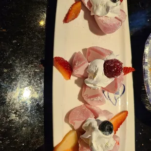 Strawberry Mochi ice cream