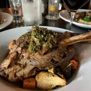 Braised Lamb Shanks