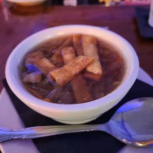 Egg roll soup special