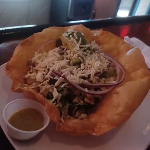 Southwest tortilla bowl...amazing