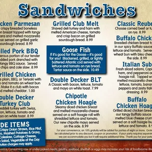 Sandwiches