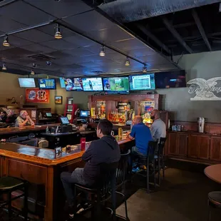 Sports bar area