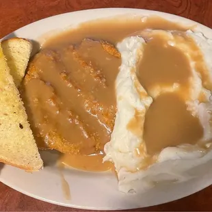 Country Fried Steak w/ Mashed Potatoes
