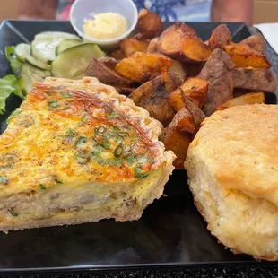 Blue Crab Quiche