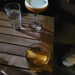 An Old Fashioned is always respectable.