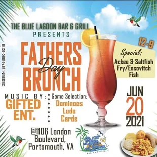 Fathers Day 2021 Flyer