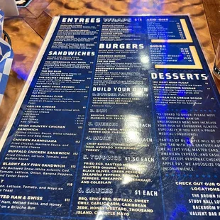Menu-extensive