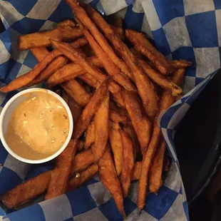 Sweet potato fries. So good