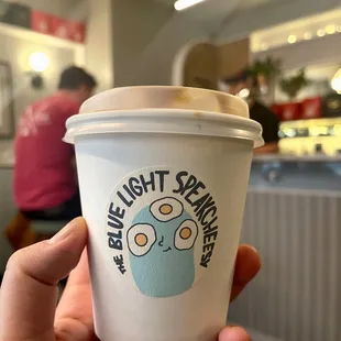a cup of coffee