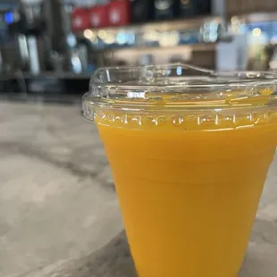 Tangerine juice
