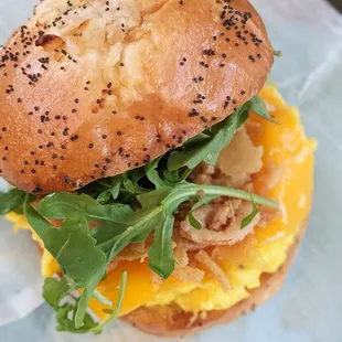 Wednesday&apos;s breakfast sandwich: Salt n Pepa Breakfast Sandwich